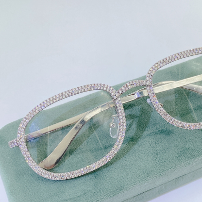 Moissanite Hip Hop Classic Glasses