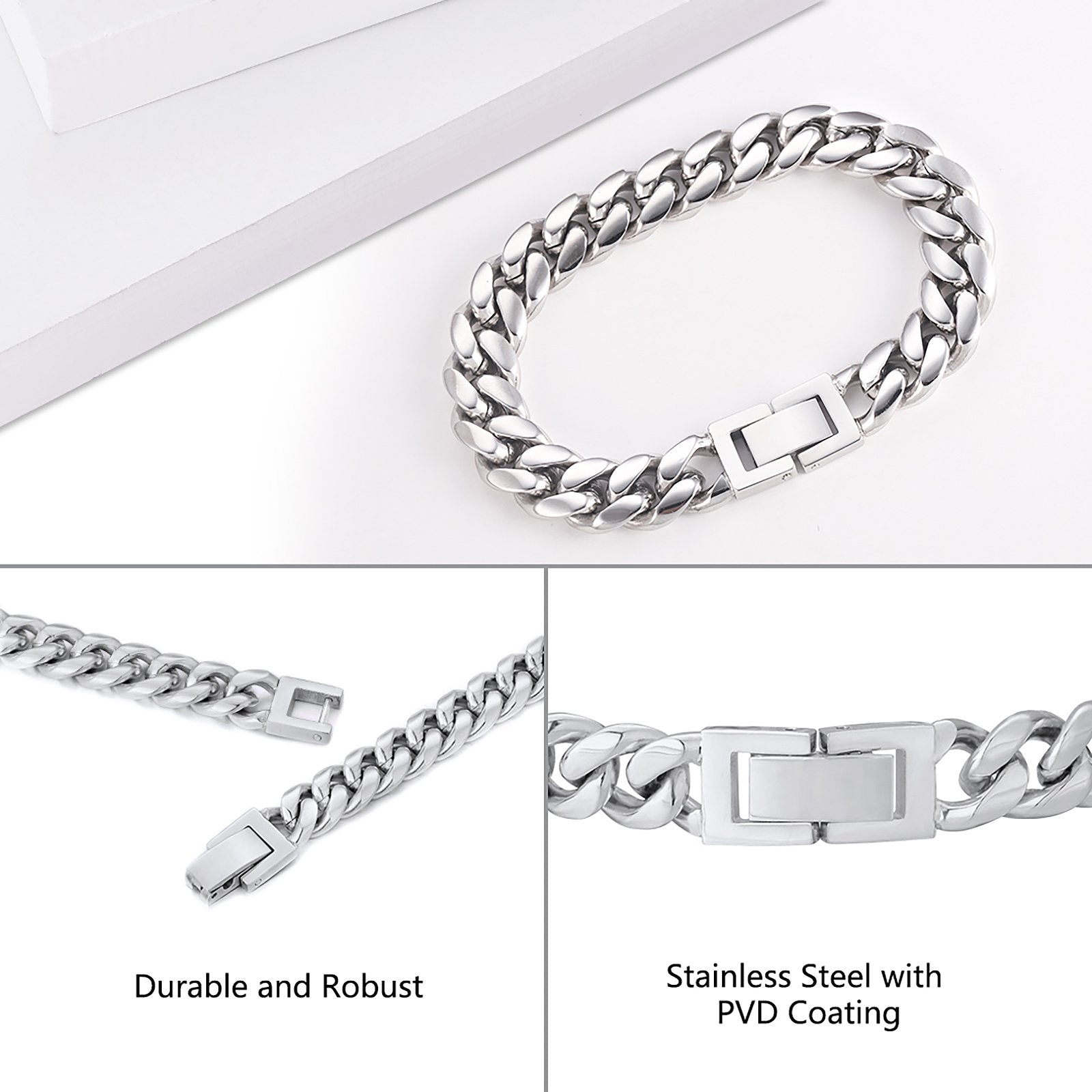 8mm Miami Cuban Link Bracelet KRKC