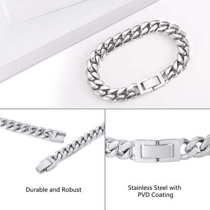 8mm Miami Cuban Link Bracelet KRKC