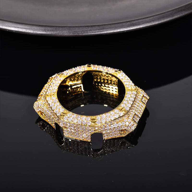 Moissanite Iced Out  Bezel For GA2100GB-A1 Watch