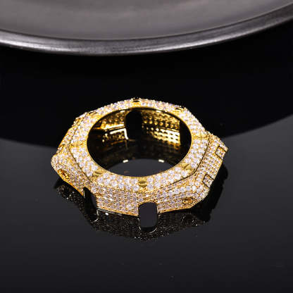 Moissanite Iced Out  Bezel For GA2100GB-A1 Watch