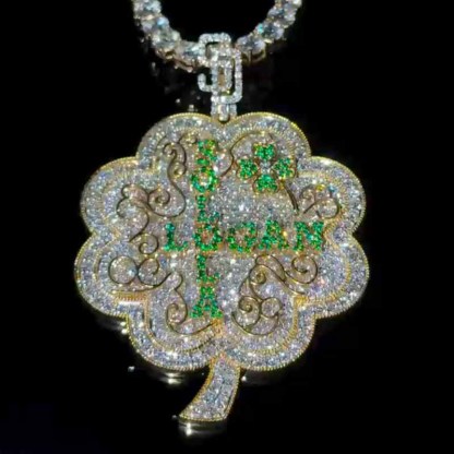 Lucky Tree of Life  Moissanite Pendant