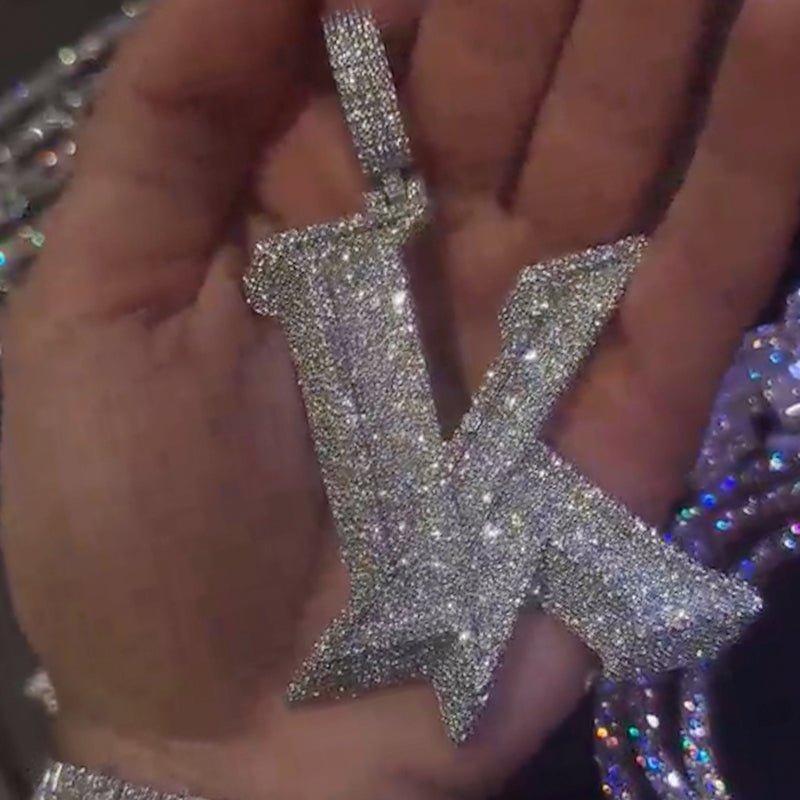 4D Effect LK Moissanite Pendant