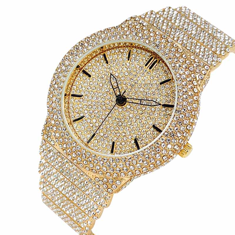 Moissanite Luxury Full Diamond Watch