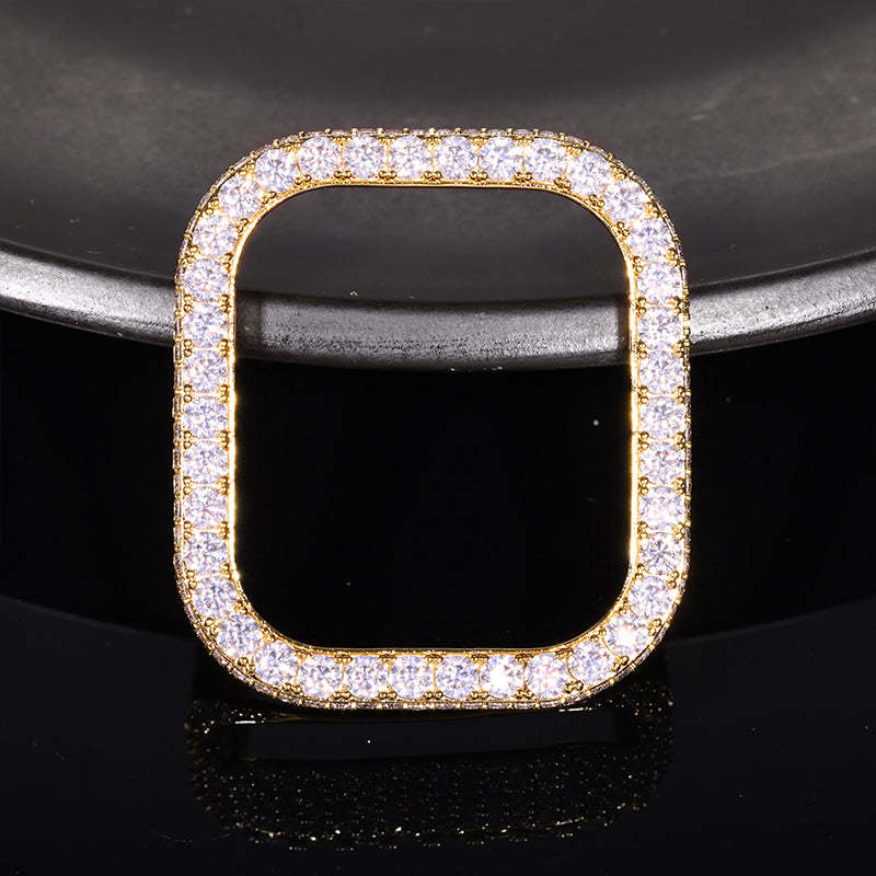 Moissanite Bezel Case For Apple Watch