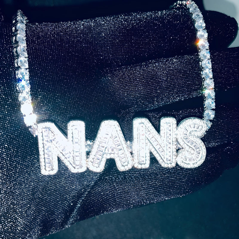 Moissanite Hip Hop Rock Candy Letters Custom Set