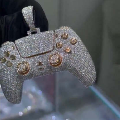 Luxury Control Game Moissanite Pendant