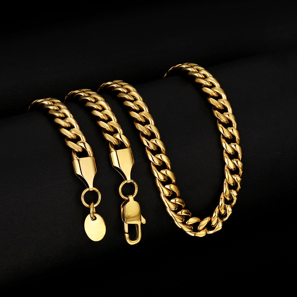 6mm Miami Cuban Link Chain KRKC