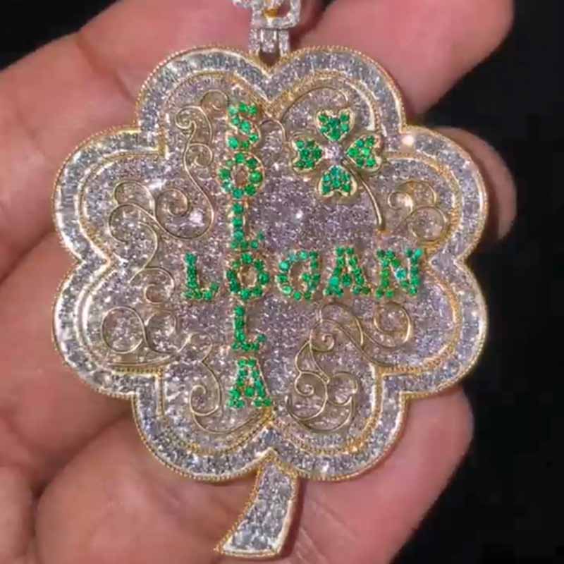 Lucky Tree of Life  Moissanite Pendant