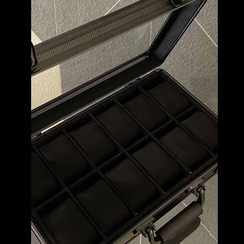 Premium Aluminum Alloy Hip-Hop Jewelry Box