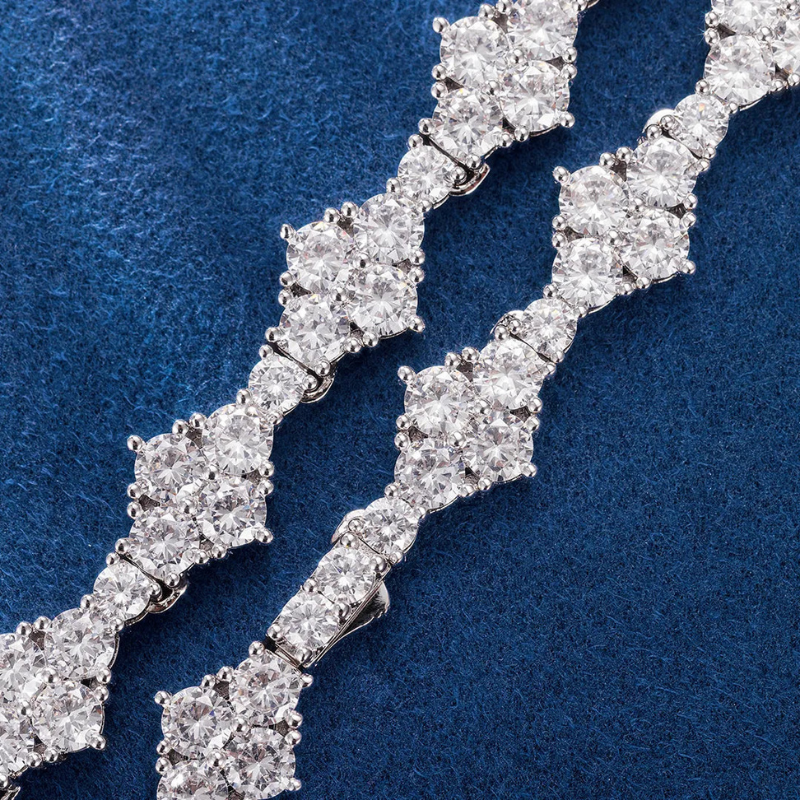 6.5mm S925 Moissanite Featured Tennis Chain