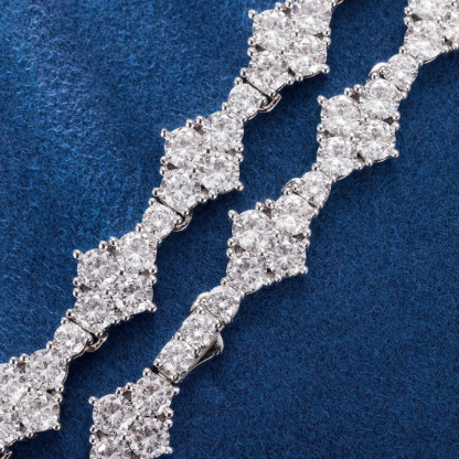 6.5mm S925 Moissanite Featured Tennis Chain