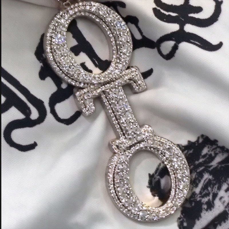 New Eagle Trophy Moissanite Pendant