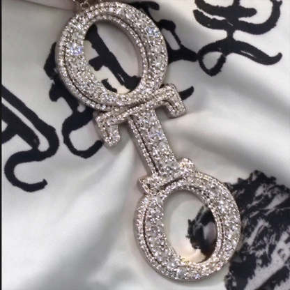New Eagle Trophy Moissanite Pendant