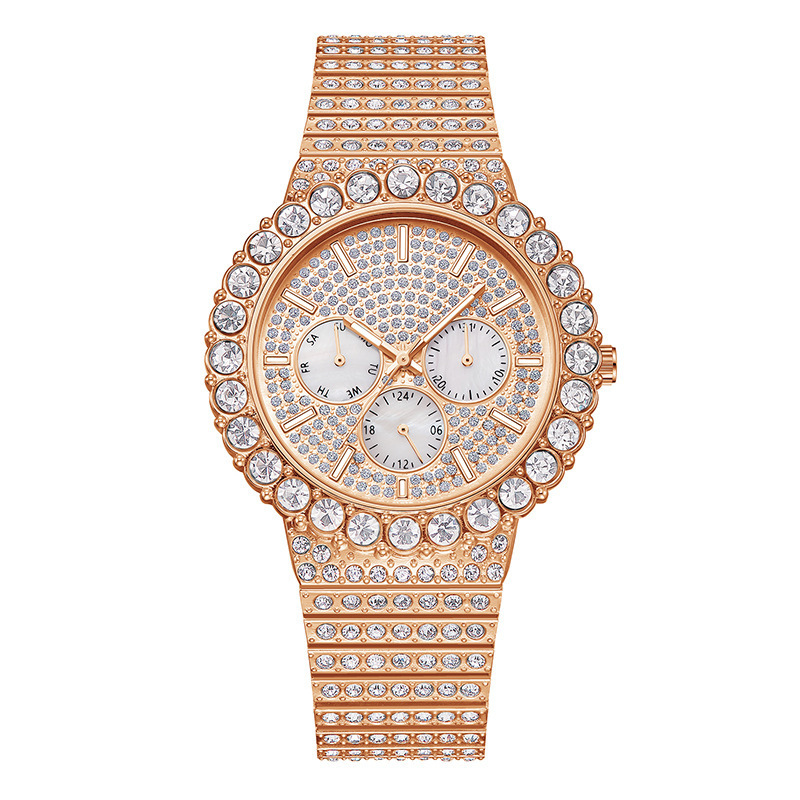 Moissanite Hip Hop Classic Watch