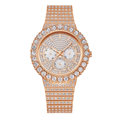 Moissanite Hip Hop Classic Watch