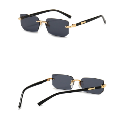 New Fashion Cut Edge Frameless Sunglasses