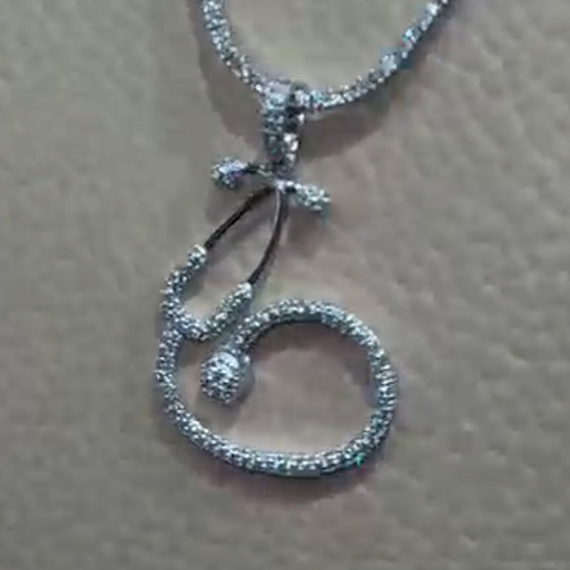 Moissanite Unique Design Little Pendant