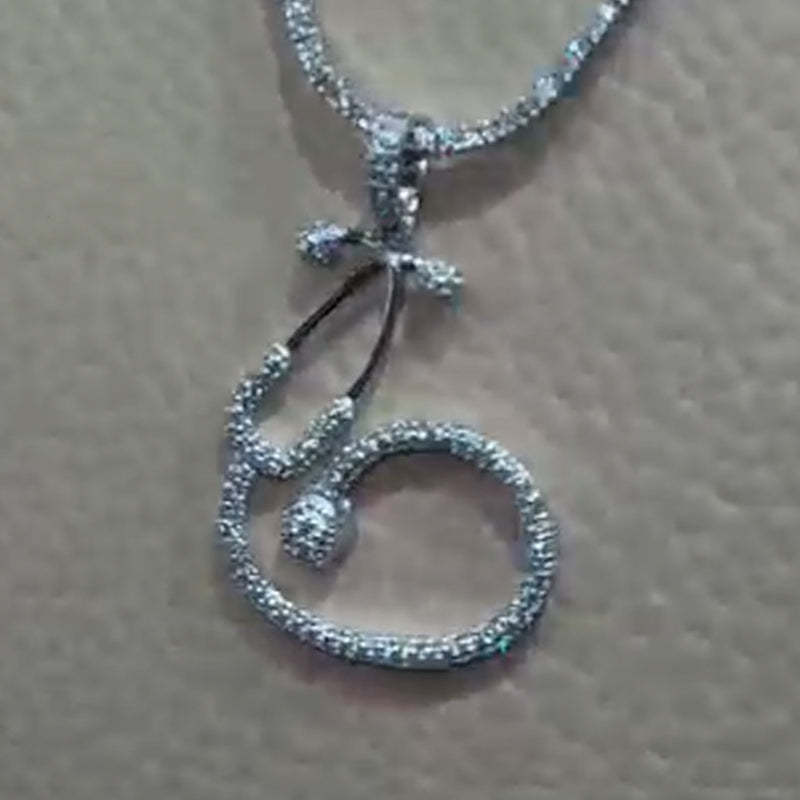 Moissanite Unique Design Little Pendant