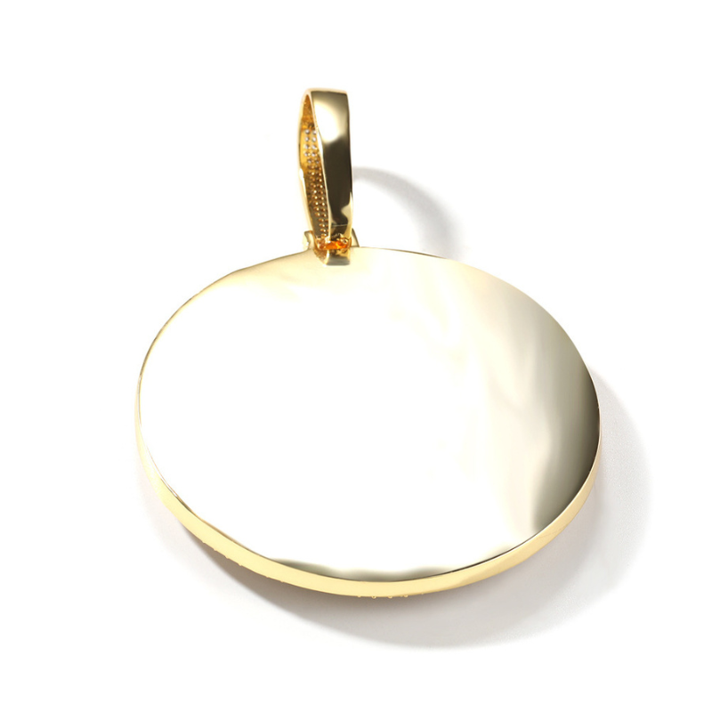 Moissanite Hip Hop Design Letter Custom Pendant