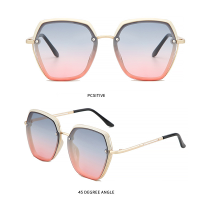 Retro Chic Geometric UV Protection Sunglasses