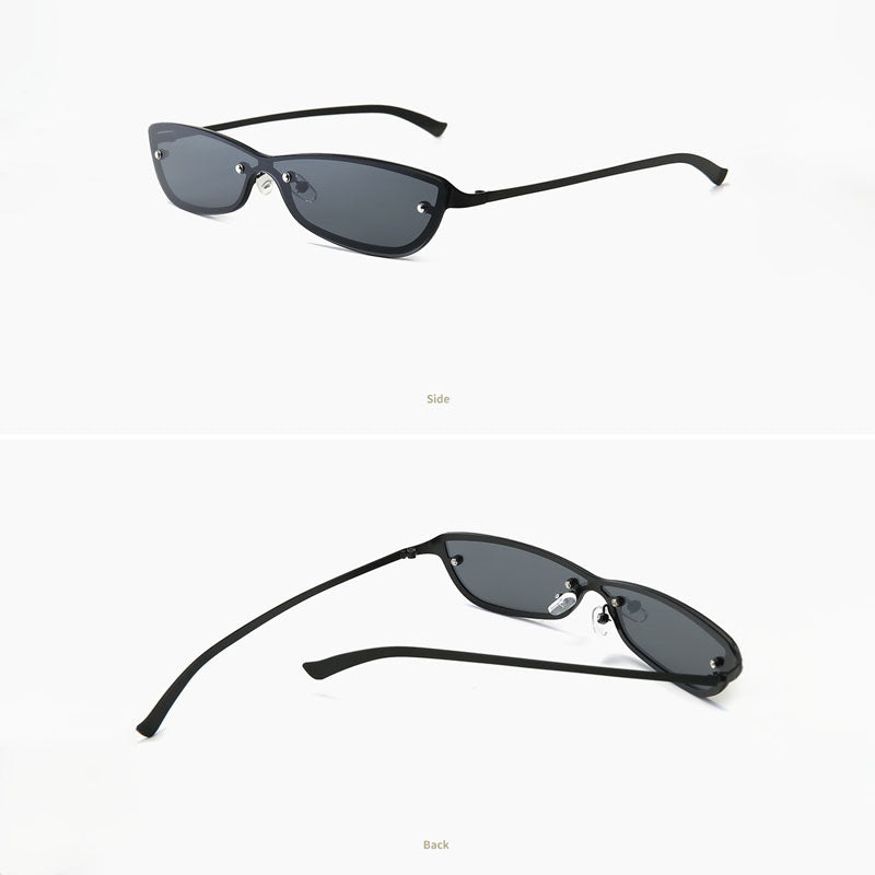 Stylish Personality One-piece Small Frame Sunglasses