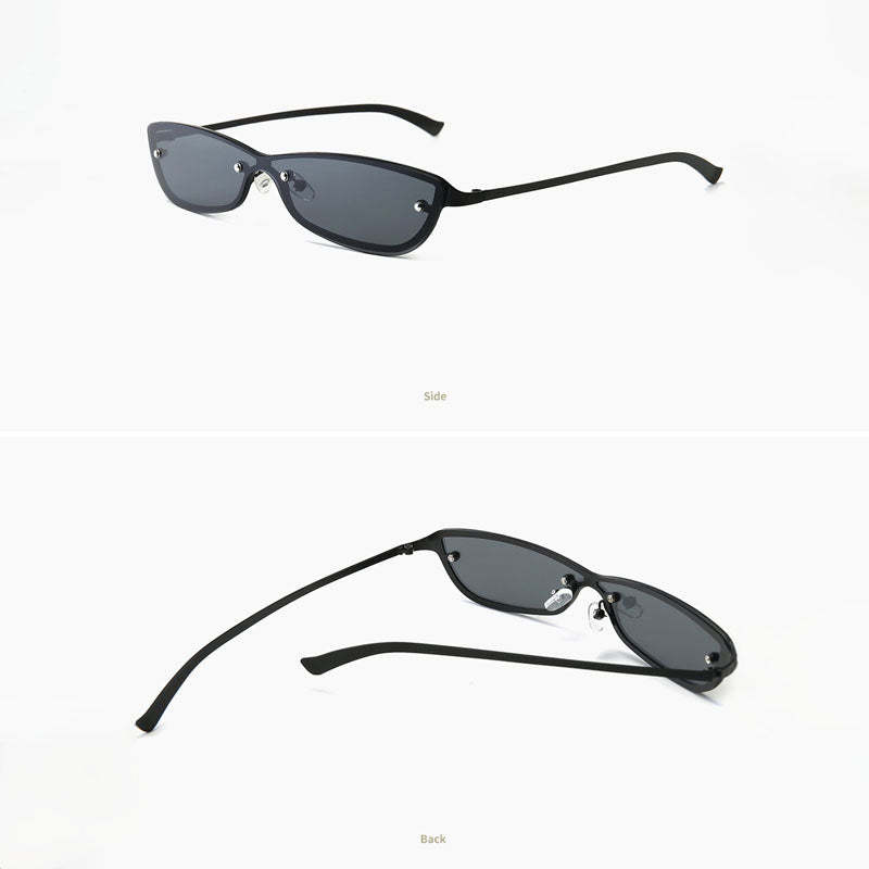 Stylish Personality One-piece Small Frame Sunglasses
