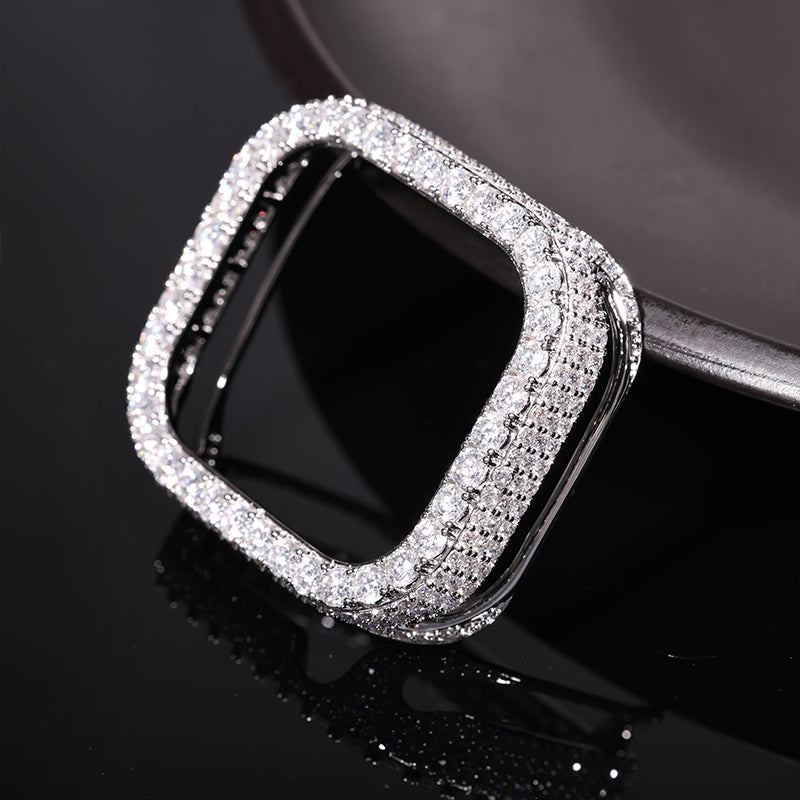 Moissanite Bezel Case For Apple Watch