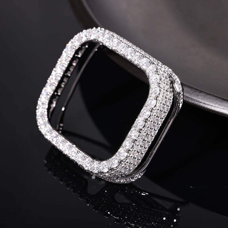 Moissanite Bezel Case For Apple Watch