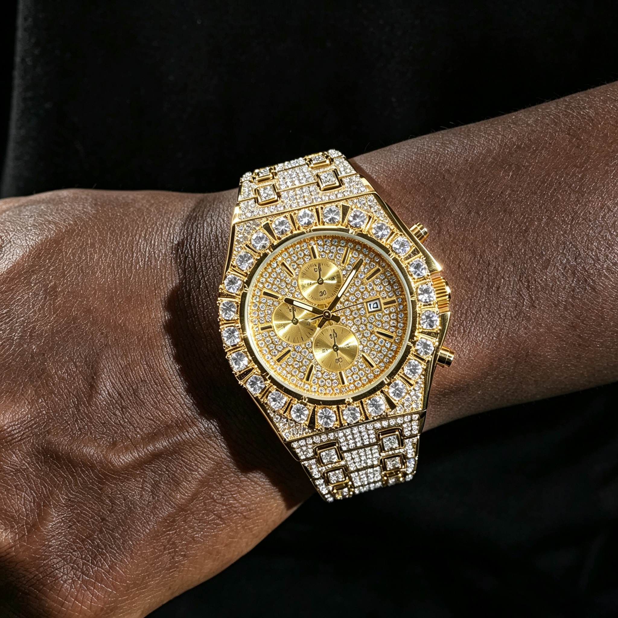 Starry Sky Moissanite Watch