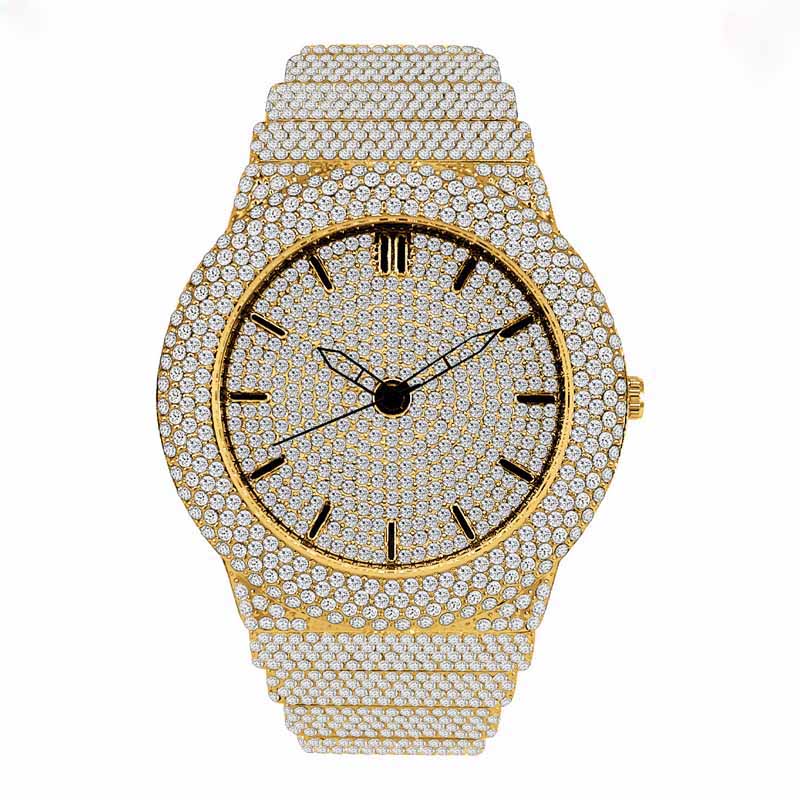 Moissanite Luxury Full Diamond Watch