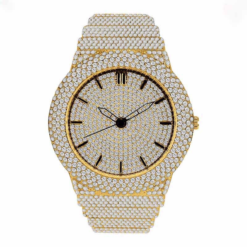 Moissanite Luxury Full Diamond Watch