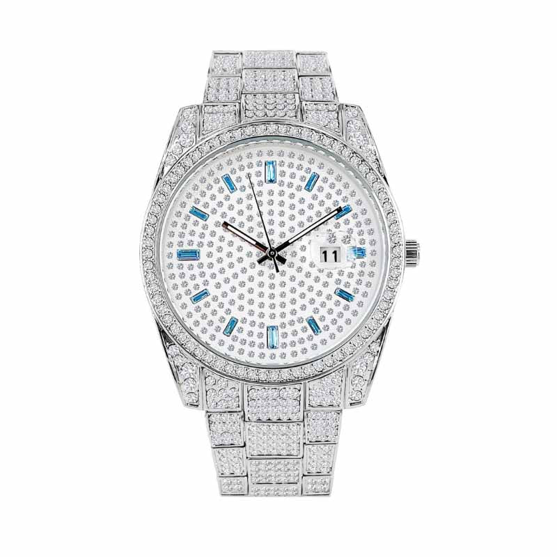 Moissanite Classic Full Diamond Watch