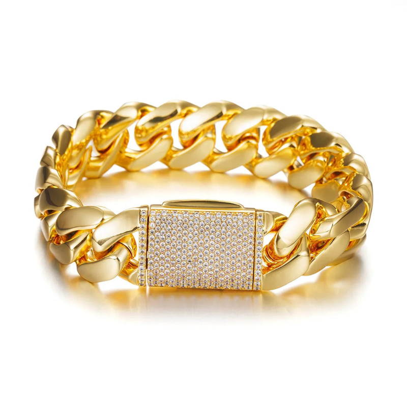 10mm/12mm/14mm/16mm/18mm/20mm Classic Big Cuban Bracelet