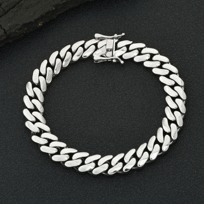 30mm/40mm Classic Glossy Cuban Bracelet