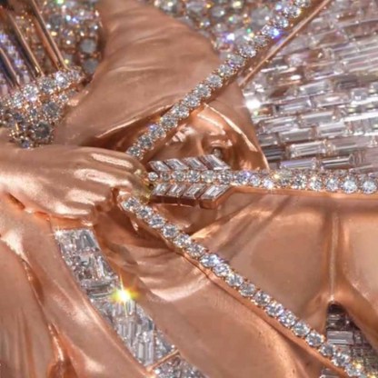 S925 Moissanite Assassin Pendant Set