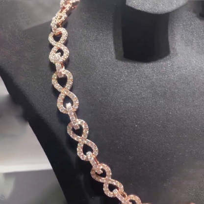 Custom Infinity "∞" Moissanite Jewellery Chains