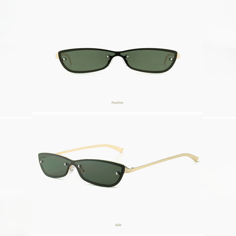 Stylish Personality One-piece Small Frame Sunglasses