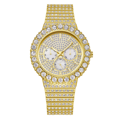Moissanite Hip Hop Classic Watch