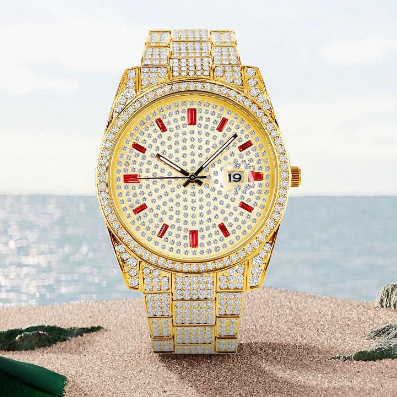 Moissanite Classic Full Diamond Watch