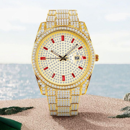 Moissanite Classic Full Diamond Watch