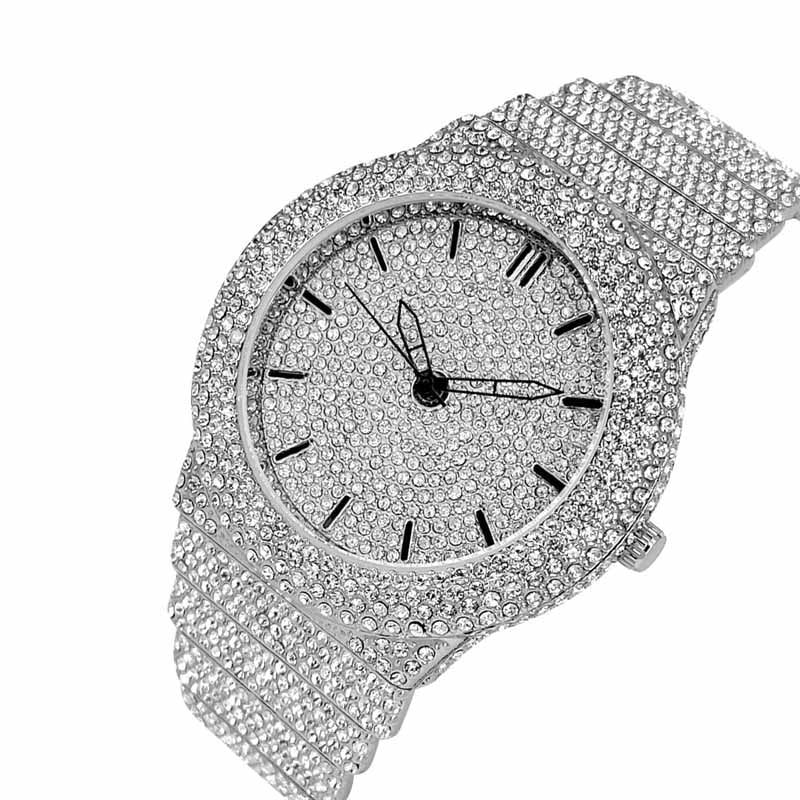 Moissanite Luxury Full Diamond Watch