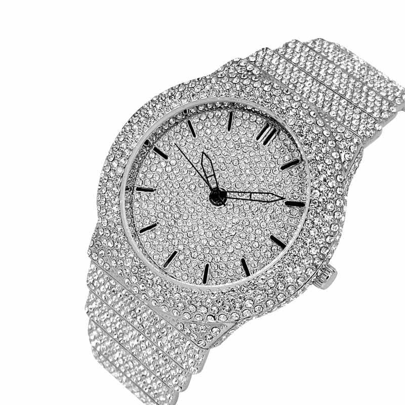 Moissanite Luxury Full Diamond Watch