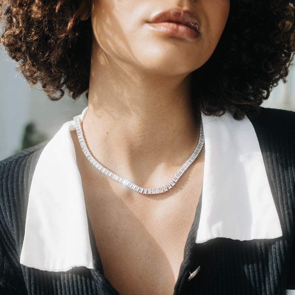 Baguette Tennis Chain - 6IX ICE