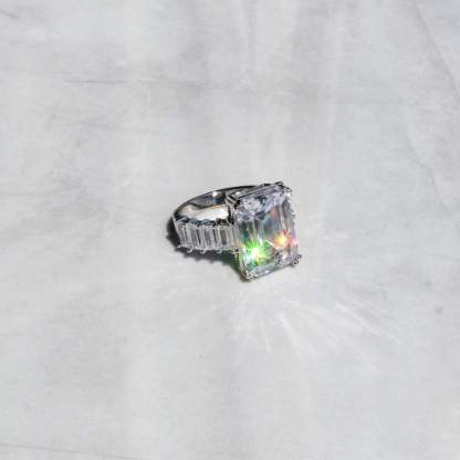 Emerald Cut Diamond Ring - 6IX ICE