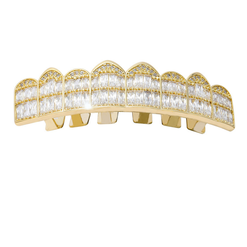 Moissanite Hip Hop Iced Out Grillz