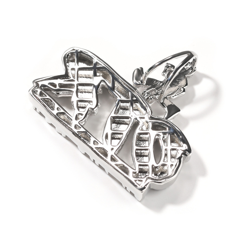 Moissanite Running "OTR" Letters Fashion New Pendant