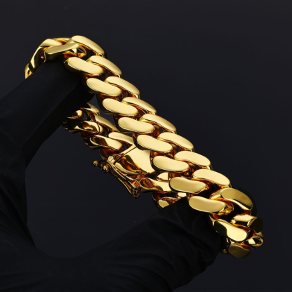 30mm/40mm Classic Glossy Cuban Bracelet