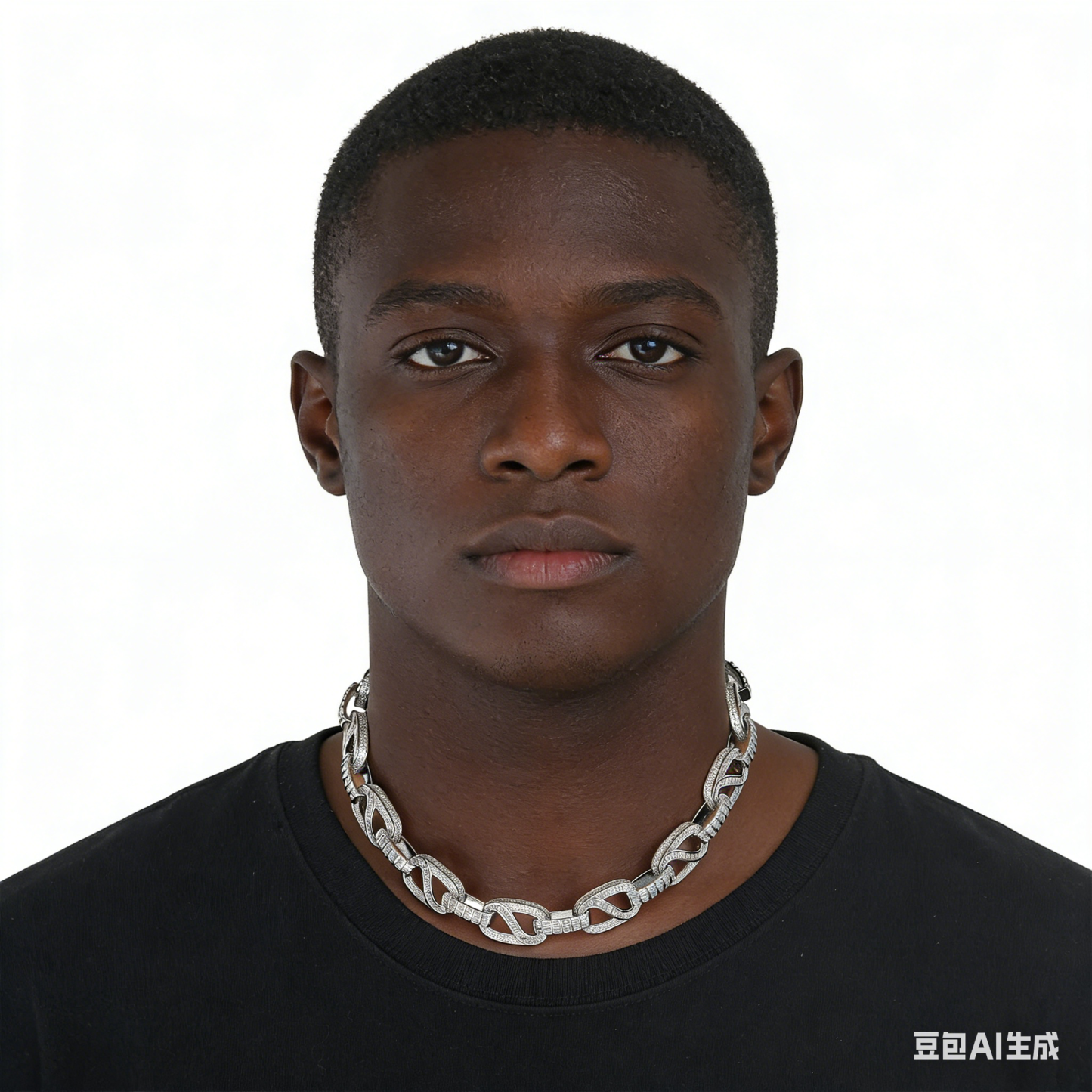 15mm T-Square Moissanite Cuban Link Chain