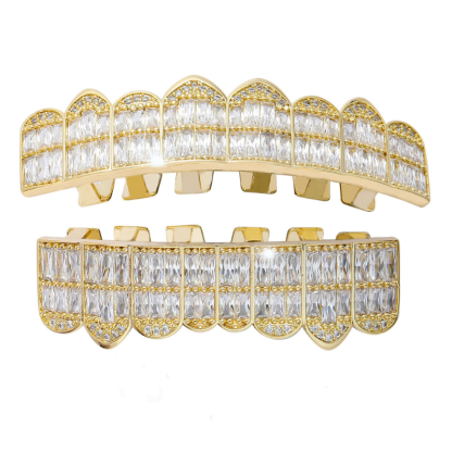 Moissanite Hip Hop Iced Out Grillz